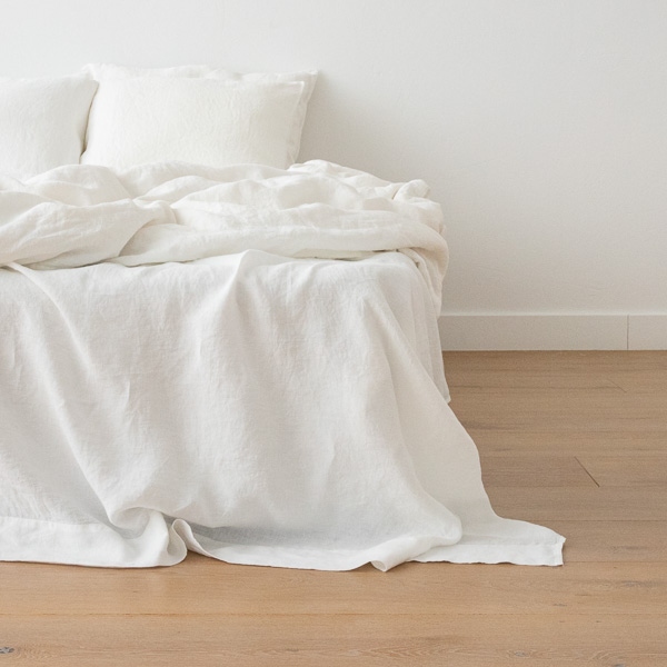 off white flat sheet