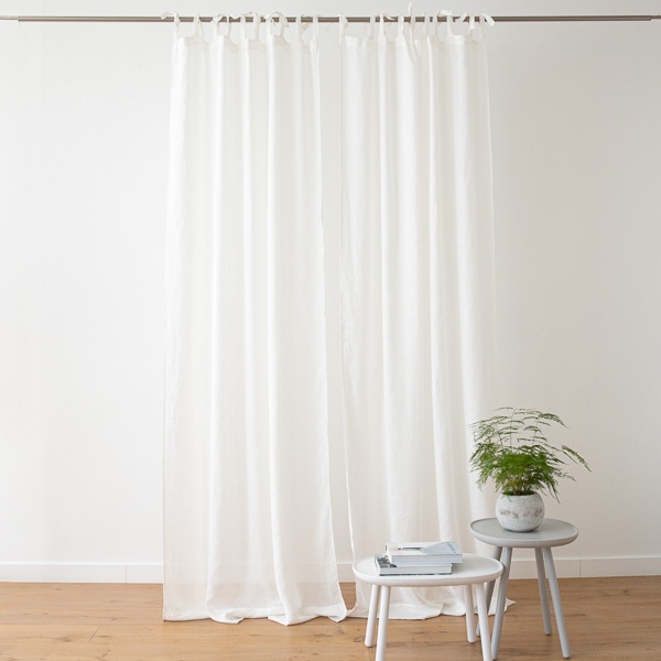 off white curtain garza