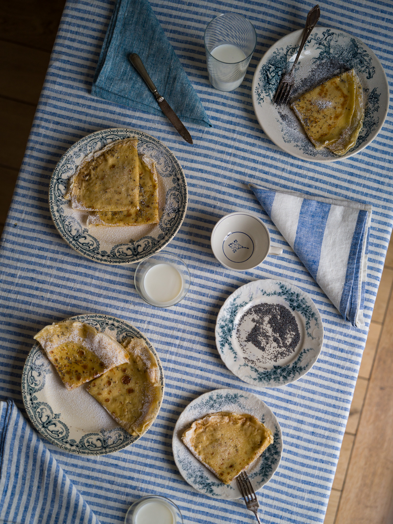 Linen Napkin Bljue Philippe