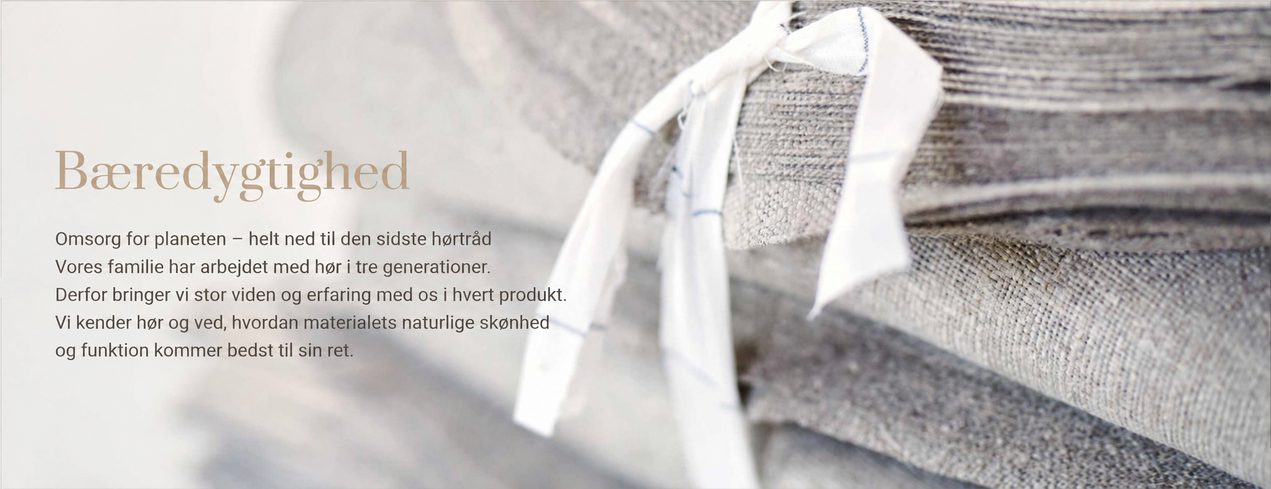 Bæredygtighed hos LinenMe – hørtekstiler og ansvarlig produktion