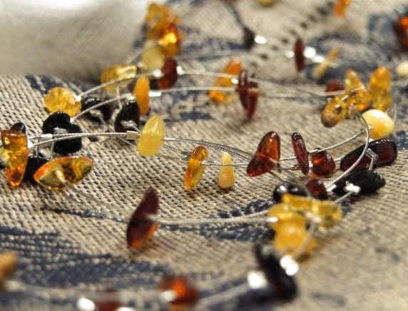 Amber napkin ring Servietring af baltisk rav