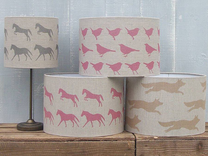 linen-lampshade