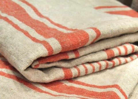 Linen towel Traditionelt håndklæde i hør