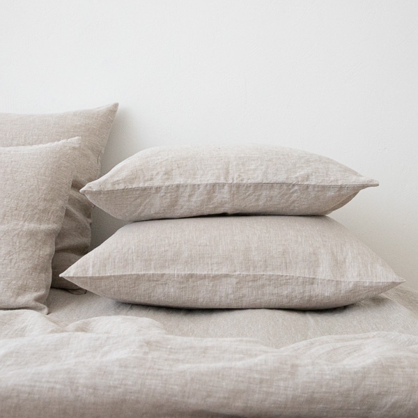 linen pillow case
